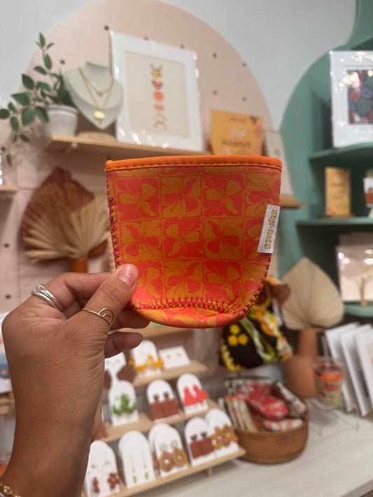 Neon pua coffee sleeve SML