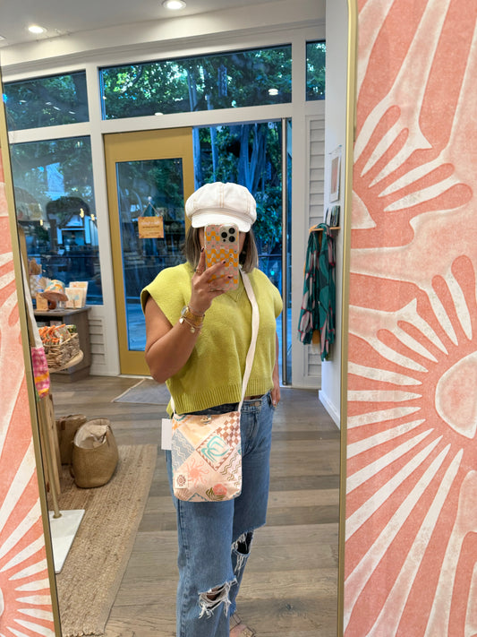 Light sun patchwork Mel Crossbody