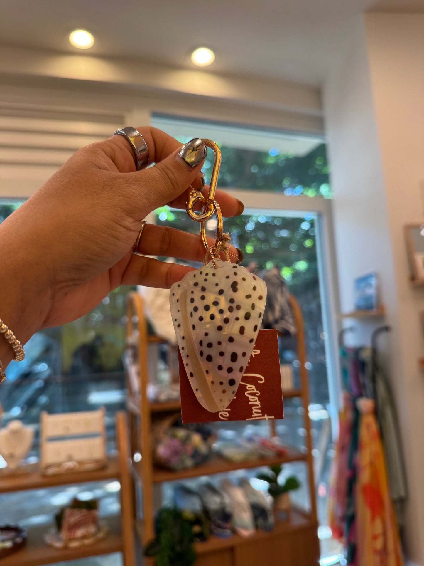 Flea Cone Keychain
