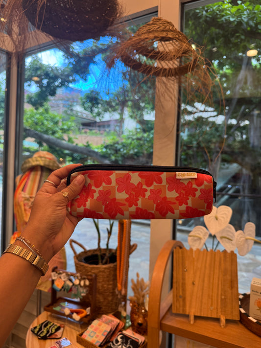 Checkered pua pencil case
