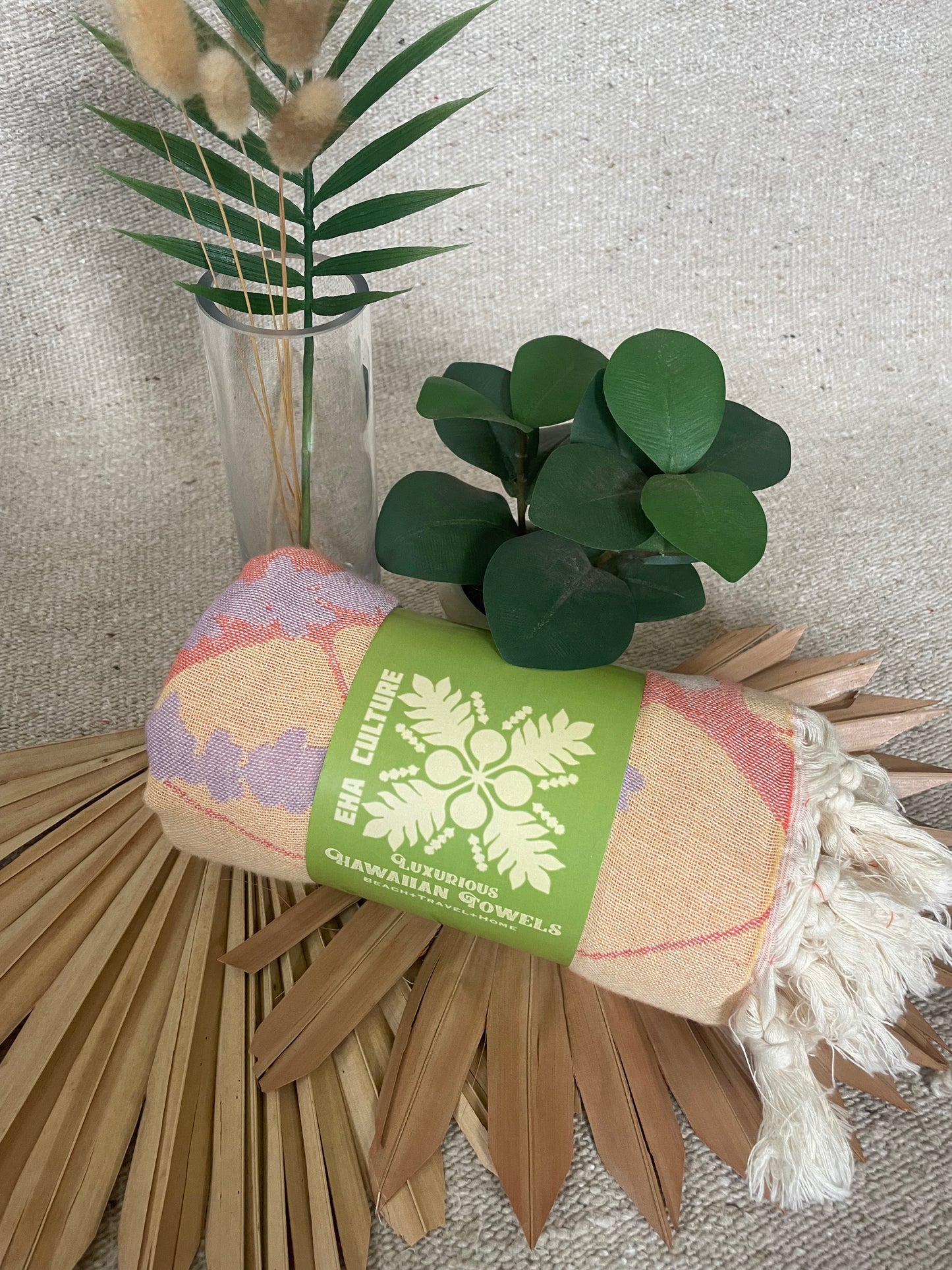 Lavender lemonade towel- Eha Culture