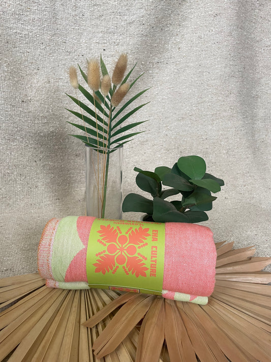 Papaya Blossom Towel