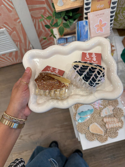 Textile Cone claw clip