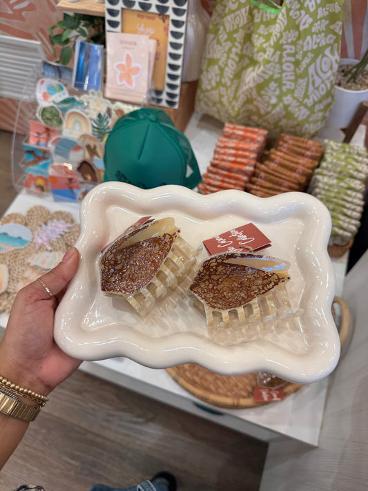 Textile Cone claw clip