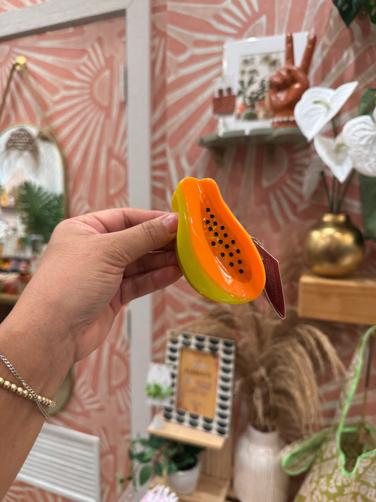 Papaya claw clip
