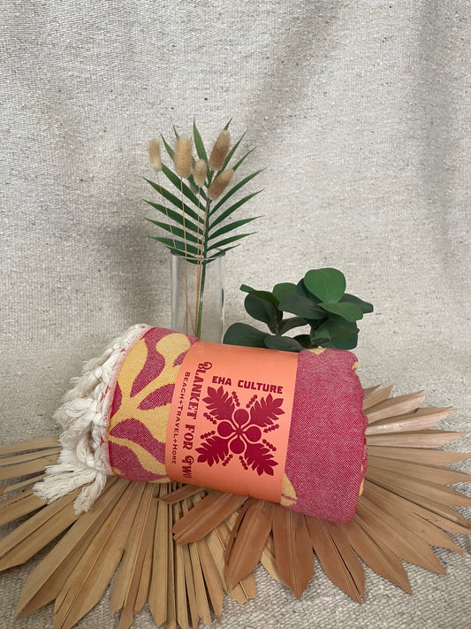 Ohia Lehua Blanket