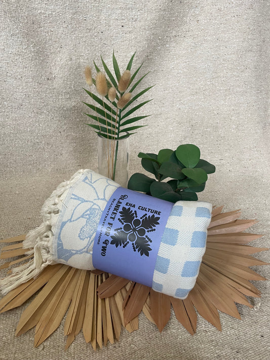 Magnolia Picnic Blanket for 2